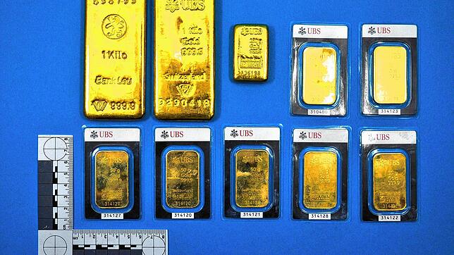 Der Goldfund aus Klingnau ist von der Gemeinde im Oktober verkauft worden. Dieses Foto von dem Edelmetall veröffentlichte die ...