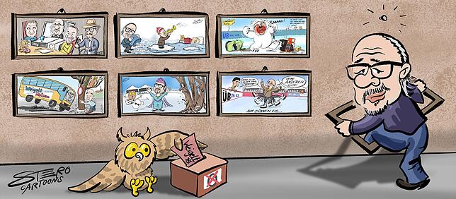 Bild 5: Überlingen: Das war das Jahr 2019 in Karikaturen