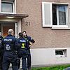 14. September 2022: Bundespolizei und Zoll sind mit 70 Beamten vor Ort und durchsuchen eine Wohnung in Bad Säckingen.