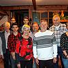 Die ausgezeichneten Leichtathleten des TSC Blumberg, von links Lothar Schreiber, Edwin Gottwalt, Eric Schreiber, Daniel Feria Olid, Tom ...