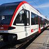 Eine S-Bahn der SBB, wie sie auf diesem Archivbild von März 2023 am Bahnhof in Waldshut zu sehen ist fährt derzeit an Samstagen auch ...