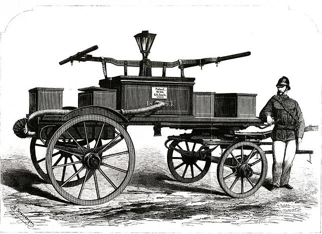 Im 19. Jahrhundert machte die Pumpentechnik große Fortschritte, den Durchbruch zur wirkungsvollen Brandbekämpfung brachte um 1910 die ...
