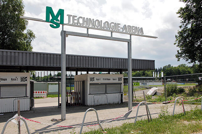 Bild 2: Bilder von der MS Technologie Arena am Villinger Friedengrund