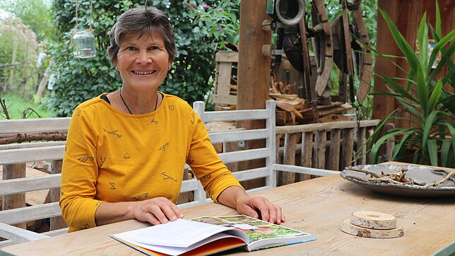 Rosa Bucheli aus Gailingen macht bei der SWR-Sendung &bdquo;Lecker aufs Land&ldquo; mit. Ihre Gäste bewirtet hat sie an diesem Tisch auf ...