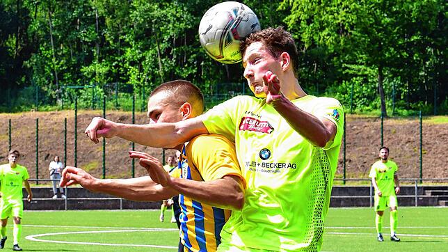 Philippe Gerspacher vom FC Solothurn traf vor der Pause für die Schweizer beim 2:1 gegen den FC Singen 04.