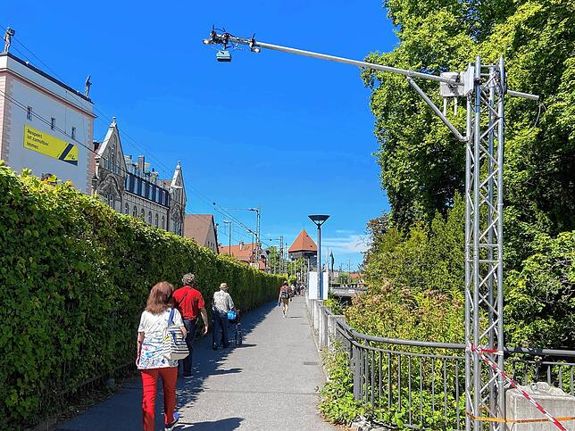 Wie viele Besucher sind gerade auf dem Seennachtfest? Und wie verteilen sie sich auf das Gelände? Das wird auch mit Hilfe solcher ...