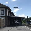 Der Bahnsteig 1 im Bahnhof Bad Säckingen (Archivbild) Hier sollen am Dienstag Schüsse gefallen sein.