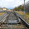 An einer Weiche &ndash; hier im Bahnhof Rielasingen-Arlen &ndash; verzweigt sich eine Bahnstrecke. Ob Personenzüge auf der Etzwiler Bahn ...