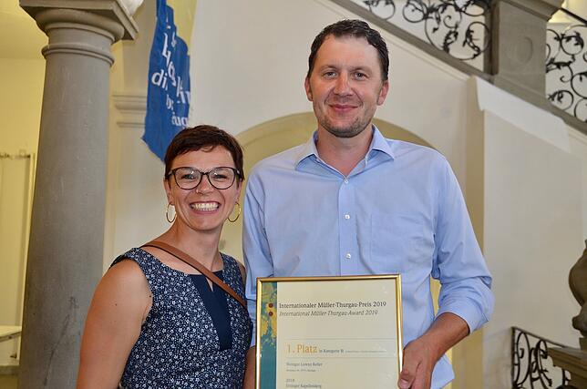 Ausgezeichnet: Der Verein Bodenseewein e.V. vergab in diesem Jahr bereits zum 15. Mal den internationalen Müller-Thurgau-Preis. In der ...