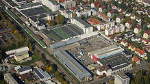 Das Siemens-Areal aus der Luft.