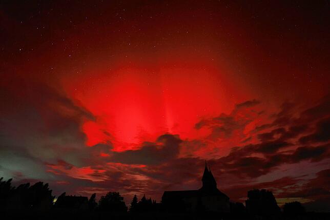 Bild 10: Polarlichter über Bodensee und Schwarzwald: Die besten Bilder!