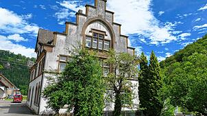 Das Wasserwerk in Beuron-Langenbrunn. Vor Ort wird aus zwei Quellen gefördert.