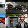 Die Ereignisse bewegten 2024 (von oben links): Landwirte protestieren, Starkregen überflutet Unterführung, Rettungsgasse soll Leben ...