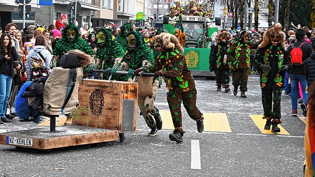 Bild 15: Großer Häfler Narrensprung in der Innenstadt &ndash; Teil 2