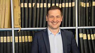 Christoph Stetter bei einem Besuch in der Stockacher SÜDKURIER-Redaktion (Archivbild). Nun bewirbt er sich um die Kandidatur für die CDU ...