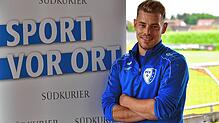 Bezirksliga-Querpass mit dem „Hirsche“: Stürmer Nico Reichardt vom FC Schlüchttal stand SÜDKURIER-Regiosport Hochrhein vor dem 27. ...