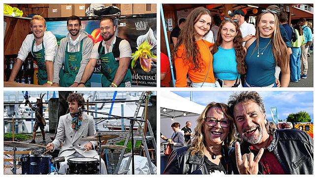 Ganz viel Wein, Musik und gute Stimmung gab es bei den Veranstaltungen, die am Wochenende in unserer Region stattfanden.
