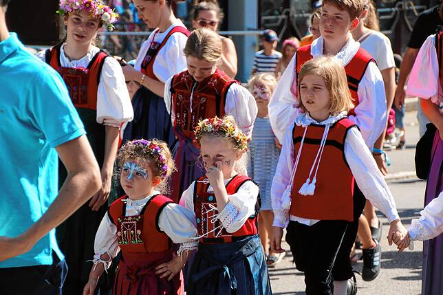 Bild 13: Chilbi 2025: So feiern die Kleinsten die Waldshuter Chilbi beim Kinderfest und Kinderumzug auf den Festplatz