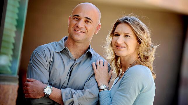 Traumpaar: Die einstigen Tennis-Stars Andre Agassi und Steffi Graf sind seit 2001 miteinander verheiratet.