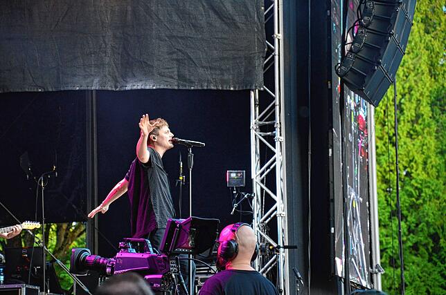Bild 14: 5000 Besucher feiern OneRepublic beim Salem Open Air &ndash; hier gibt es die Bilder