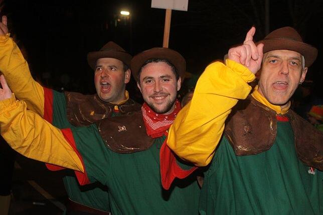 Bild 19: Bilder des große Narrentreffen der Kuhsattler in der Gemeinde Hohenfels &ndash; Teil 4