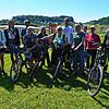 Von links: Nadine Hölzl (Regio Konstanz-Bodensee-Hegau, Laura Burkhardt (Demeter)Denis Hahn (Demeter) Mirjam Albrecht (Ministerium für ...