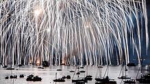 Das große Feuerwerk ist das Herzstück des Konstanzer Seenachtfestes. Auch 2018 waren alle Augen auf den Himmel über dem Bodensee ...