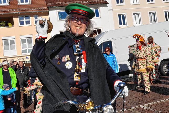 Bild 6: Bilder vom Rathaussturm in Markdorf