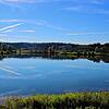 Idyllischer Blick über die Schwackenreuter Seenplatte: Die heutige Radtour führt zu diesem Kleinod.