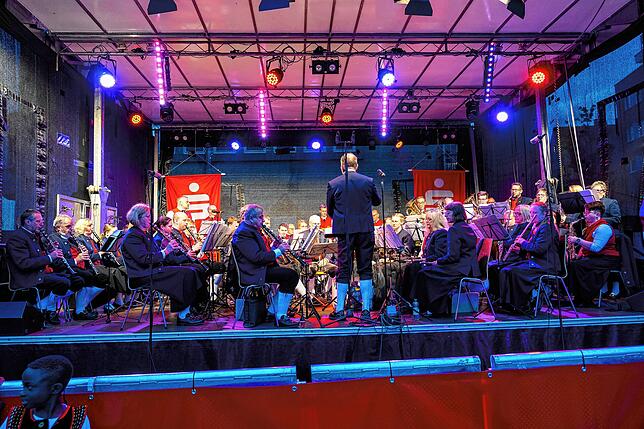 Ein Heimspiel für die Schwenninger Stadtmusik.