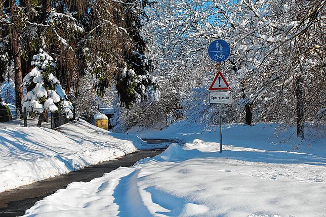 Bild 22: So viel Schnee gab es schon lange nicht mehr: Der Raum Stockach versinkt im weißen Pulver