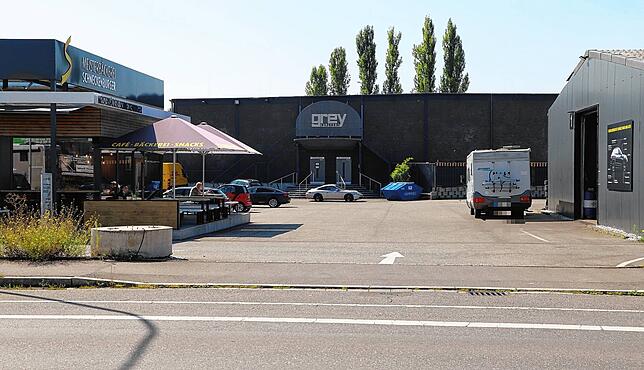 Der Club Grey im Konstanzer Industriegebiet.