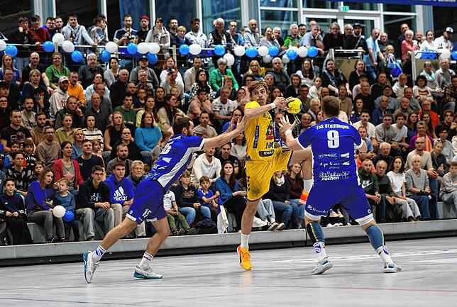 Bild 2: Unsere Bildergalerie vom Steißlinger Sieg im Spitzenspiel der Oberliga gegen die HSG Konstanz II