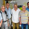 Vorsitzender Anton Hübschle, Berthold Schlachter, Wolf-Dieter Kolb, Robert Erath, Dieter Heussler, Bürgermeister Joachim Grüner und der ...