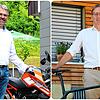 Sie wollen OB von Waldshut-Tiengen werden: Die Kandidaten Martin Gruner (links) und Amtsinhaber Philipp Frank. Sie beantworten im ...