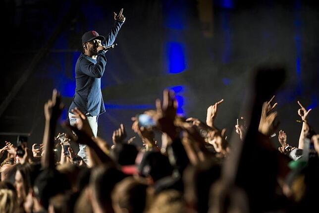 Hier und jetzt: Rapper Kendrick Lamar gilt als einer der einflussreichsten US-Musiker.