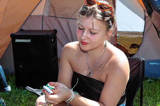 Bild 30: Campus Festival Konstanz 2024: Bilder vom Campingplatz am Freitag