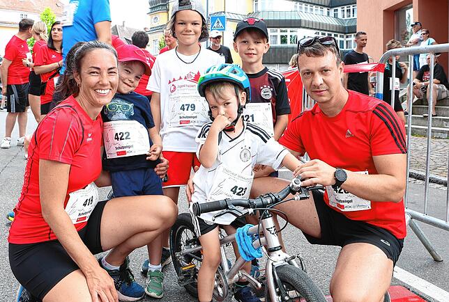 Bild 1: Stadtlauf durch die Donaueschinger Innenstadt kommt gut an