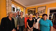 Der Vorstand des Fördervereins des Wehrer Hallenbades (von links): Rosi Wiemann, Sigrid Staudt, Yvonne Seidl, Maria Rösch, Angelika ...