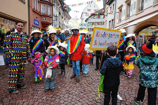 Bild 35: Tiengen im Fasnachttrubel