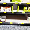 Spagetti und andere Pasta sind bei einem Discounter schon am Samstagvormittag ausverkauft.