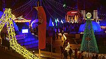 Bild : Weihnachtszauber Triberg: Ab jetzt leuchten wieder eine Million Lichter