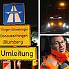 Noch rund drei Wochen wird die B27 bei Randen bis hin zum Zoll Neuhaus nachts für den Verkehr gesperrt sein. Projektleiter Nikola ...