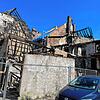 Mehrere Häuser werden beim Brand in der Villinger Innenstadt Mitte Juni 2025 praktisch vollständig zerstört – hier ein Blick auf die ...