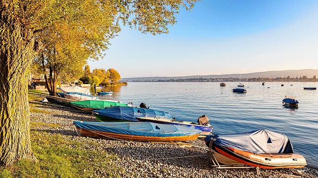 So schön kann der Herbst in der Region sein! Hier Anfang des Monats am Seegarten in Allensbach.