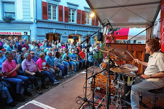Bild 13: Tiengener Jazzfest verbreitet gute Laune