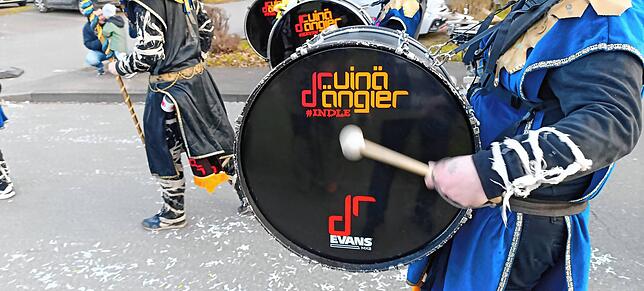 Bild 8: So schön war die gemeinsame Straßenfasnet in Oberlauchringen
