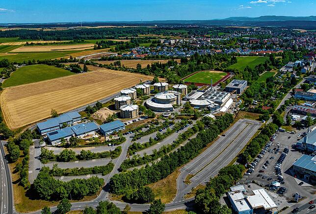 So sieht das Gelände der Polizeihochschule in Schwenningen heute aus. Im Hintergrund ist das Wohngebiet Auf Strangen am Nordring zu ...