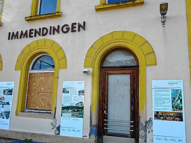 Der Bahnhof Immendingen sieht wenig einladend aus.