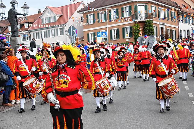 Bild 38: Bilder vom Fasnetssunntig-Umzug in Markdorf (Teil 1)